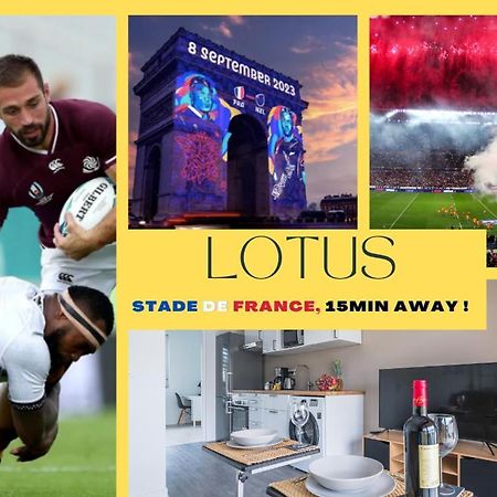 Le Lotus - Self Checkin - 20Min From Paris - Free Parking Around Apartment ดร็องซี ภายนอก รูปภาพ